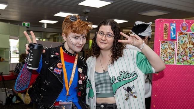 Pip O’Shea and Cat at the City of Darwin Geektacular event, 2025. Picture: Pema Tamang Pakhrin