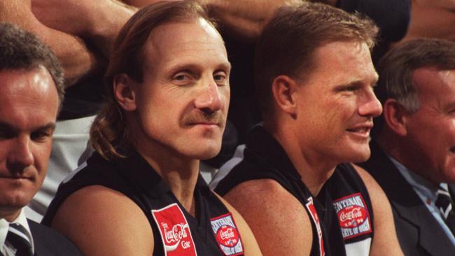 Gary Ablett during a State of Origin team photograph in 1996.