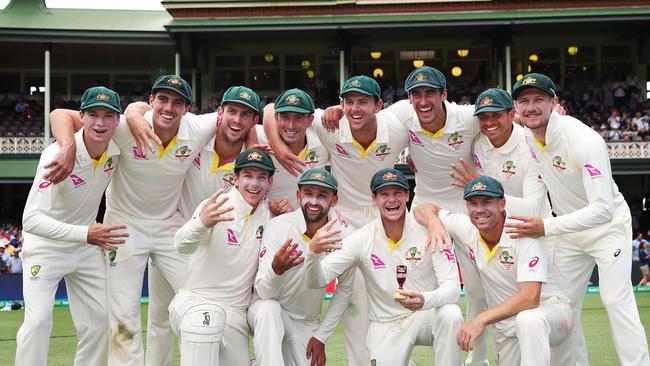 The Aussies romped to a 4-0 series win. Picture. Phil Hillyard