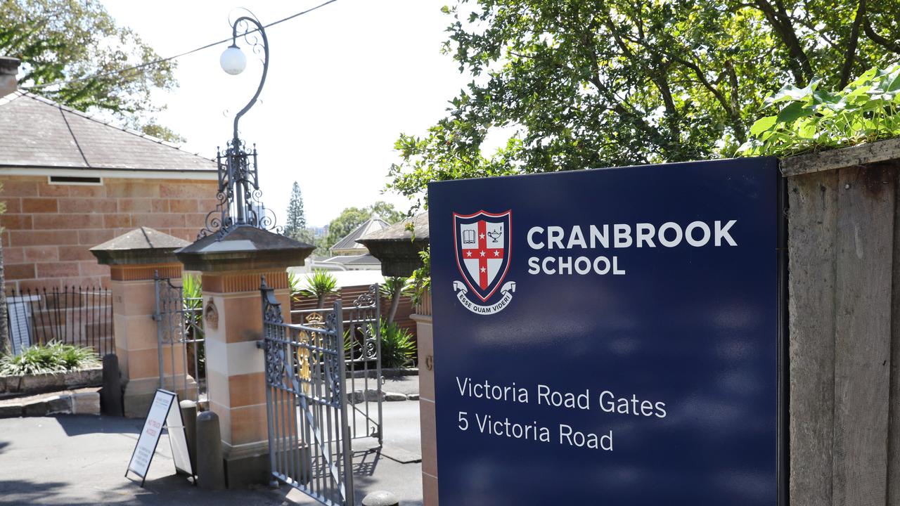 Cranbrook School is located in Bellevue Hill, an affluent suburb in Sydney’s Eastern Suburbs. Picture: Richard Dobson.