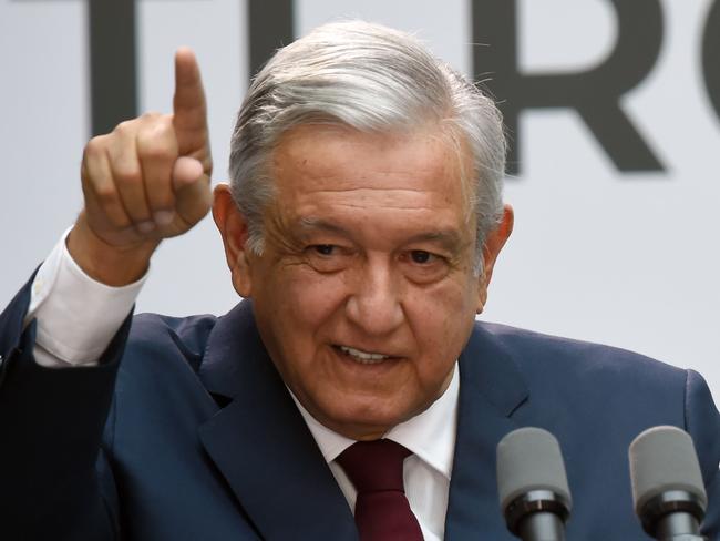 Mexico's President Andres Manuel Lopez Obrador. Picture: AFP