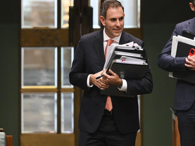 Treasurer Jim Chalmers during Question Time. Picture: Martin Ollman/NCA NewsWire