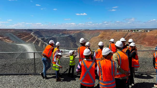 There’s a public lookout but to get a sense of its enormity. Picture: Catherine Best.