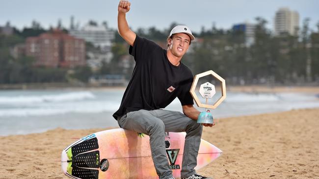 Jordy Lawler is all smiles after his big win. Picture: AAP IMAGE / Troy Snook.