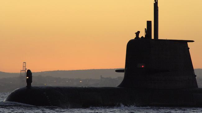 HMAS Collins transits through Cockburn Sound at sunrise. Collins Class Submarines, HMAS Rankin, HMAS Waller and HMAS Collins transitting in formation through Gage Roads, Cockburn Sound. Deep Pacific Reach is a triennial Asia-Pacific submarine rescue exercise designed to promote regional cooperation on submarine rescue. The exercise this year is the fourth in the series and is being hosted by Australia between 26 Nov and 07 Dec 2007. Pacific Reach is a truly international exercise, with units and equipment from the following countries participating: Canada, China, Republic of Korea, Japan, Malaysia, Singapore, the United States and the United Kingdom. In addition, military observers from Chile, India, Indonesia, NATO, Pakistan, Peru, Russia and South Africa will also attend.