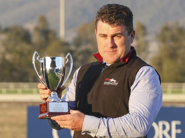 Trainer Scott Singleton for Tamworth preview. Picture: Bradley Photos