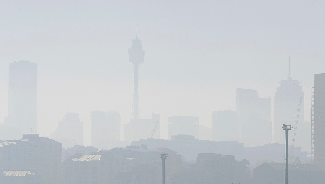 Sydney Smoke - Stockfoto News Bilder Des Tages Sydney Smoke Haze The