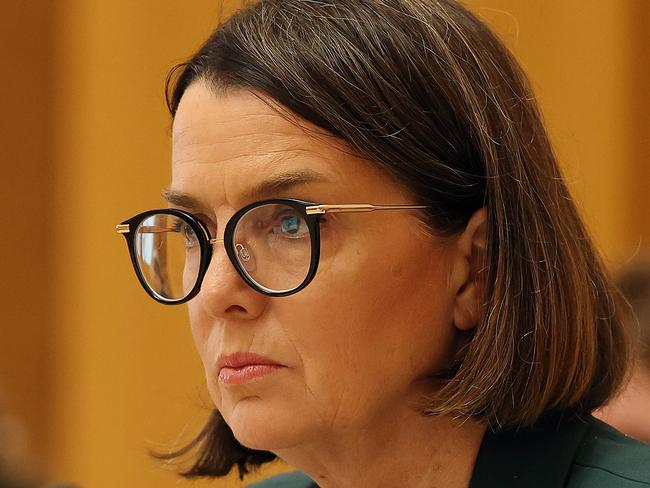 CANBERRA, AUSTRALIA NewsWire Photos - MAY,28 2021 Senator Anne Ruston during a committee hearing in Parliament House Canberra.Picture: NCA NewsWire / Gary Ramage