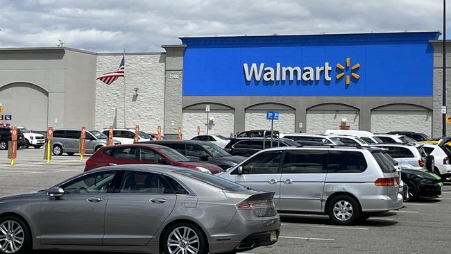 A profit cut from mass US retailer Walmart is a pointer to recession. Picture: Benedict Brook