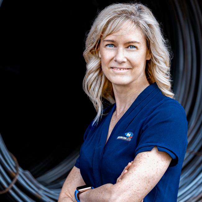 Kathy Bartley is the general manager of Neumann Steel