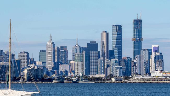 Central Melbourne’s economy was worth $104b in 2019. Picture: Tim Carrafa