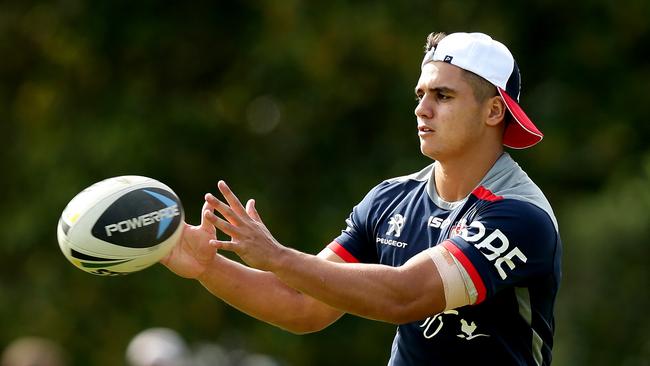 Jayden Nikorima looks to form part of a bright Sydney Roosters future: Picture: Gregg Porteous