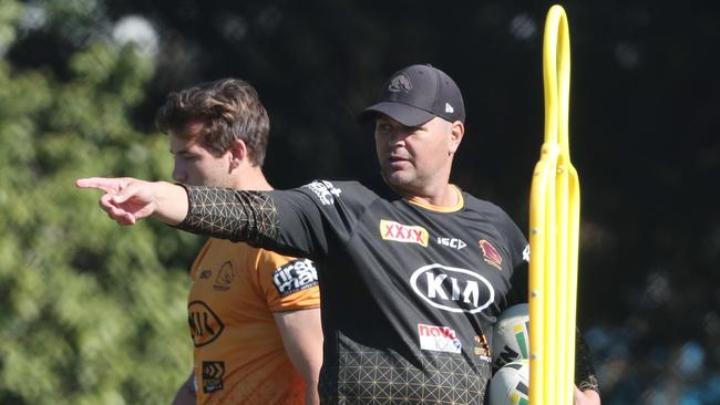 Anthony Seibold is the former Brisbane Broncos coach. Picture: Peter Wallis