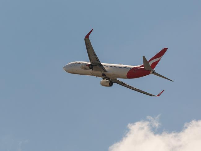 SYDNEY, AUSTRALIA - NewsWire Photos FEBRUARY 22, 2024: Generic photos of QANTAS planes at Sydney Airport today Picture: NCA NewsWire / David Swift