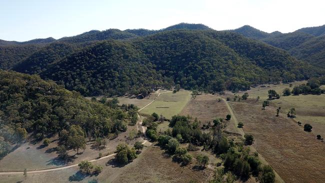 The Doyles Creek property where the bodies were found. Picture: Jonathan Ng