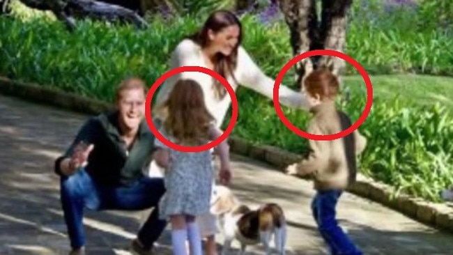 The Duke and Duchess of Sussex have released a rare shot of their children - and made an obvious point about the Princess of Wales.