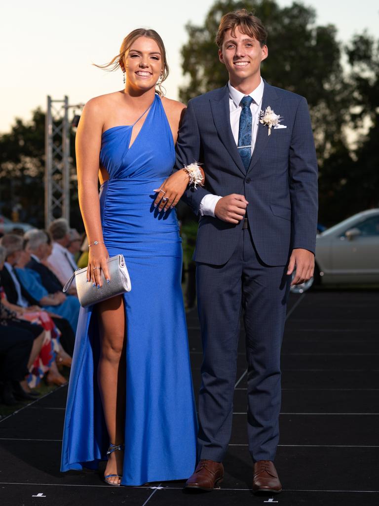 Alice McDonald and Kai Williams at the 2024 Rockhampton Grammar School formal.