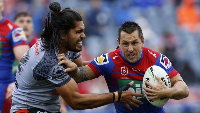 Mitchell Pearce will not wear the captain’s armband in 2021. Picture: AAP