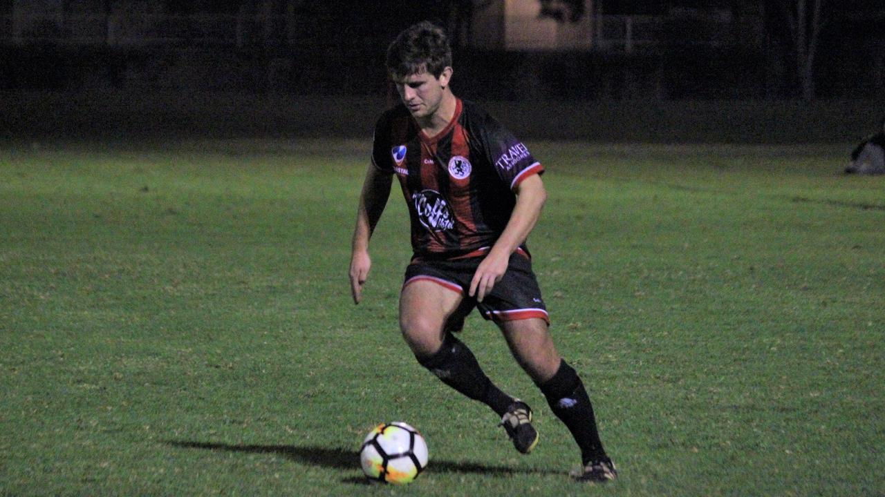 Action from the Round 1 Coastal Premier League clash between Coffs City United v Port United FC. Photo: Tim Jarrett/Mitch Keenan