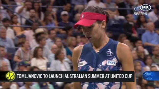 Tomljanovic to launch Australian summer at United Cup