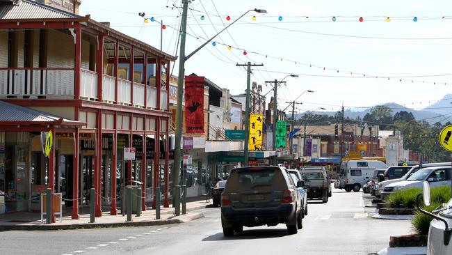 Kyogle township.