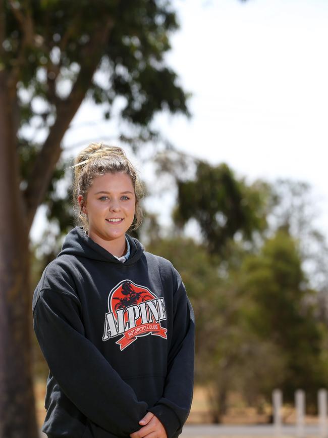 Alyssa Allan, Myrtleford P-12 College. Picture: Andy Rogers