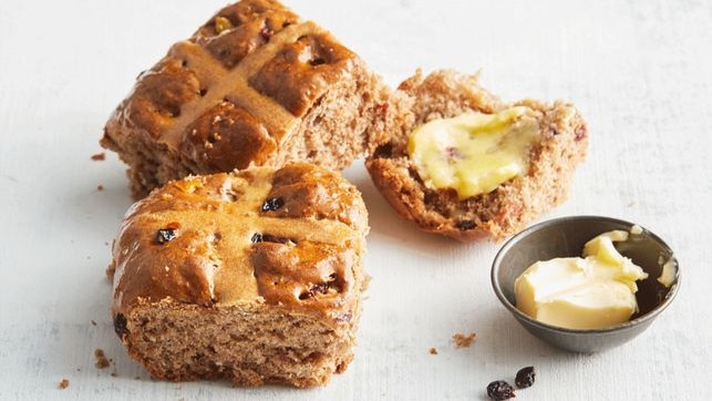 Nobody is going to say no to a warm hot cross bun.