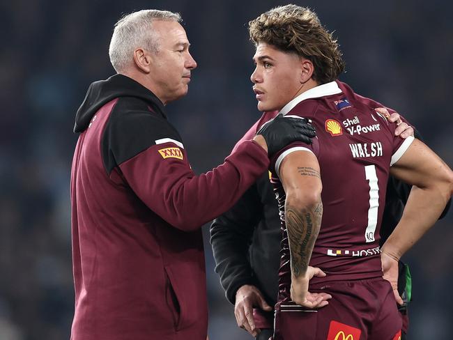 Reece Walsh has been ruled out following his Origin concussion injury. Picture: Getty Images