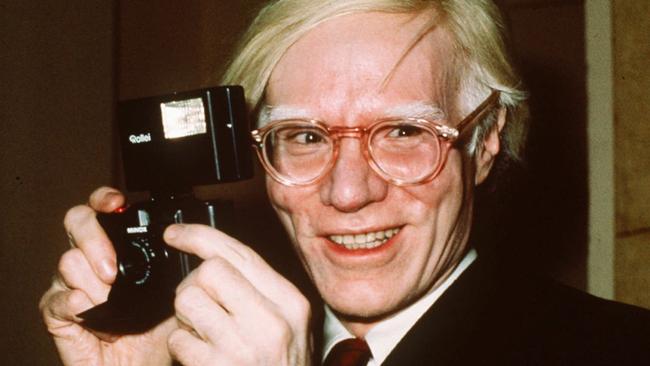 Andy Warhol in 1976 (AP Photo/Richard Drew, File)