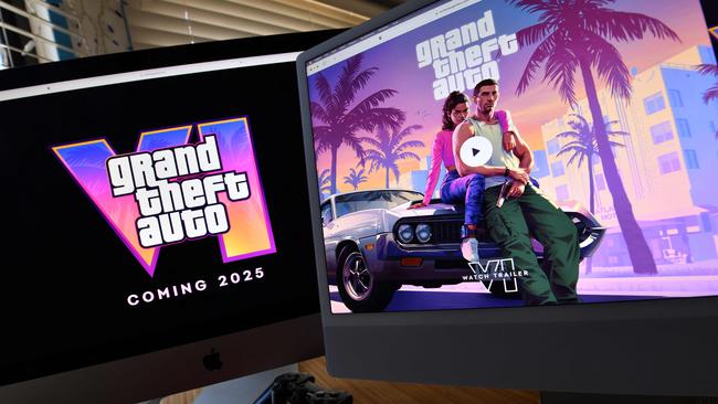 ‘Well, that f**king sucks,’ said Rockstar Games lead VFX artist Lloyd Knott over the most anticipated video game trailer being leaked online. Picture: AFP