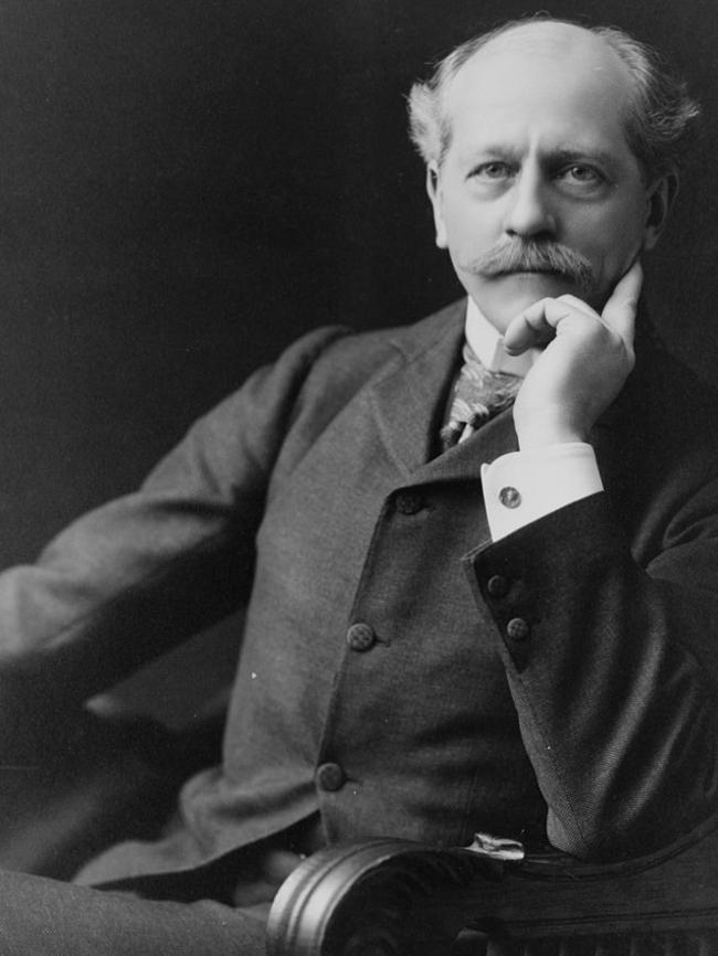 US astronomer Percival Lowell circa 1905.