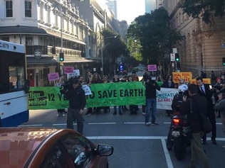 CBD protest: ‘Why don’t you get a f---ing job’