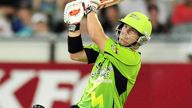 David Warner last played in the BBL for Sydney Thunder back in 2014.