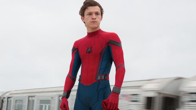 Tom Holland is the youngest big-screen Spider-Man Homecoming.