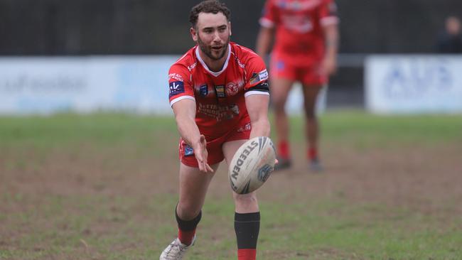 Sean Connor for East Campbelltown Eagles. Picture: Steve Montgomery