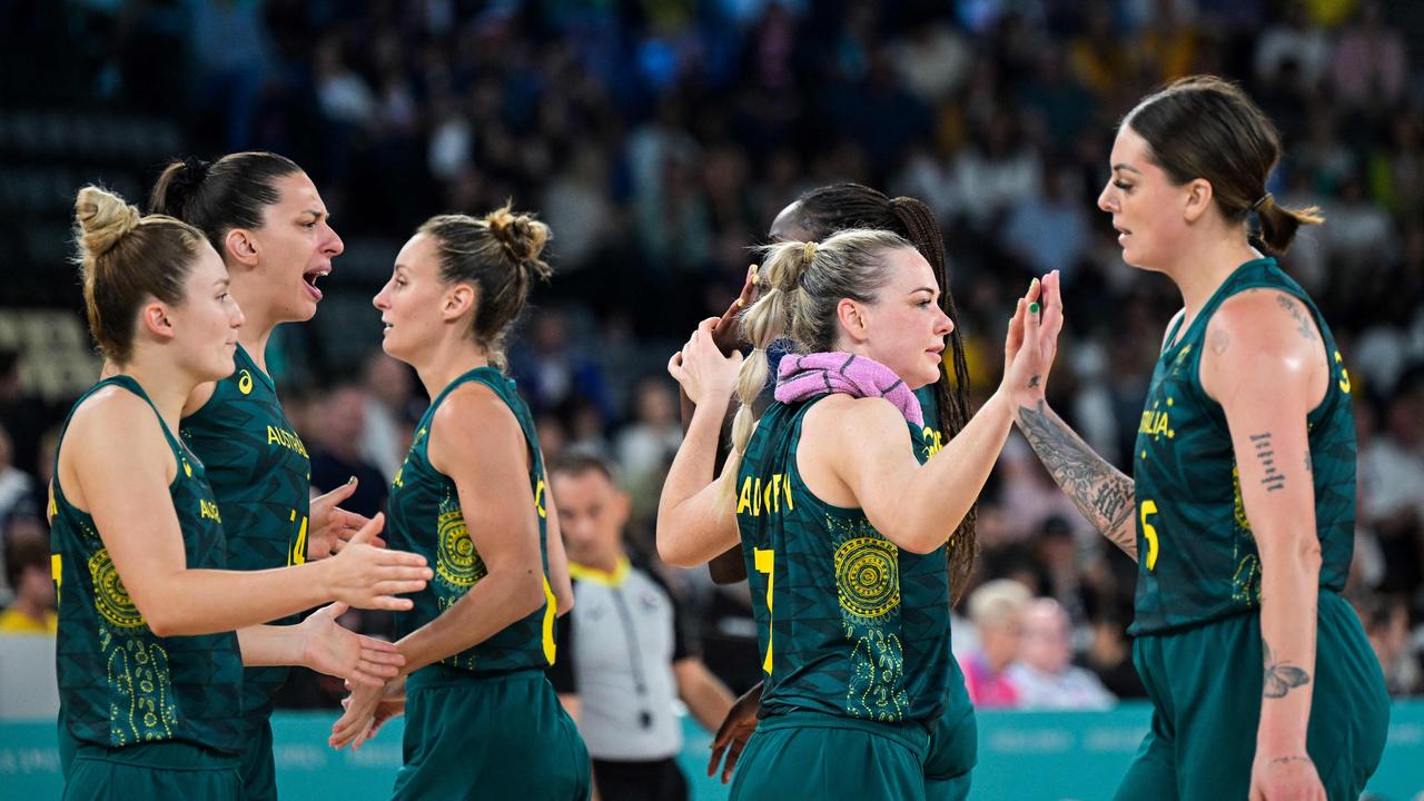 The Opals have shown resilience in their Olympic campaign. (Photo by Damien MEYER / AFP)