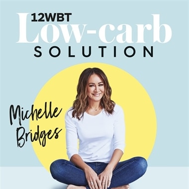 Michelle Bridges’ book cover. Picture: Supplied