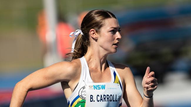 Bronte Carroll will be out to defend her 200m crown. Picture: Julian Andrews.