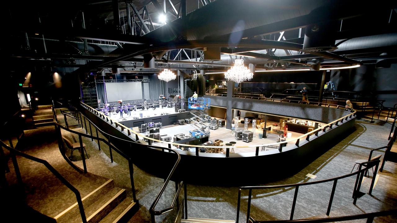 Inside The Fortitude Music Hall. Picture: Steve Pohlner/AAP