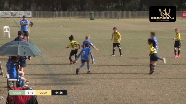 REPLAY: Premier Invitational - Gold Coast Football - GCK White v GCU Red (U9 Boys)