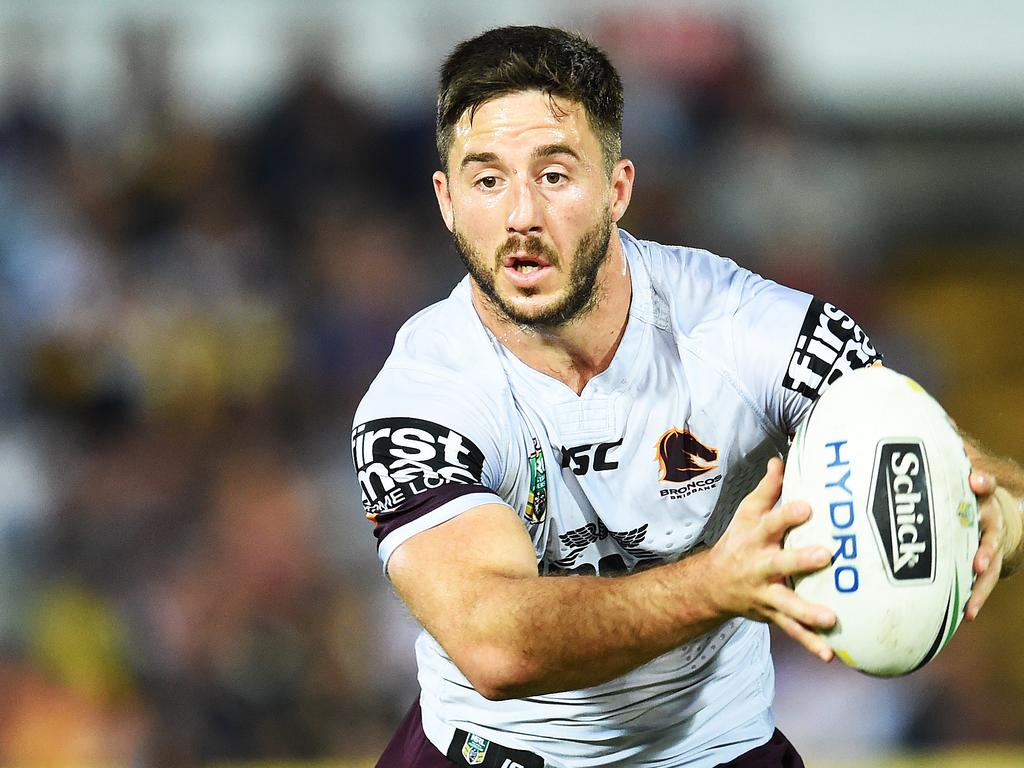 North Queensland Cowboys v Brisbane Broncos from 1300 Smiles Stadium, Townsville. Broncos Ben Hunt. Picture: Zak Simmonds