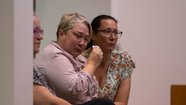 Samara Laverty travelled from Cairns to Darwin to hear the NT parliament debate her petition, signed by more than 26,000 people in the wake of her son's death. Picture: Pema Tamang Pakhrin