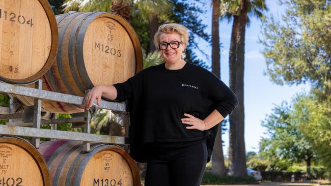 Grape grower Kim Chalmers. Picture: Admedia Australia