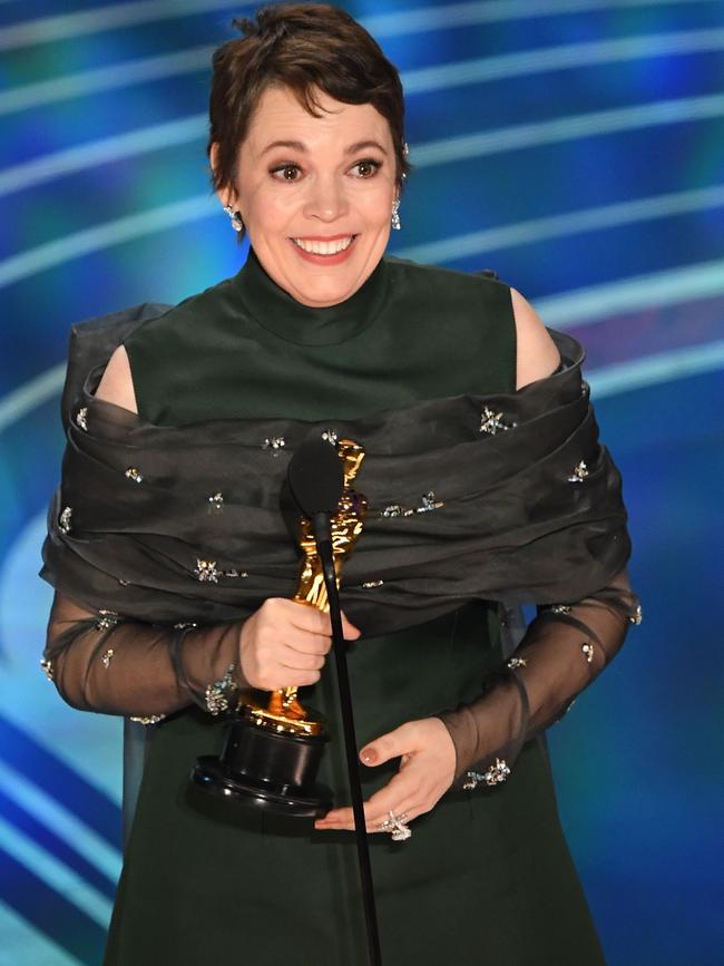 Olivia Colman. 