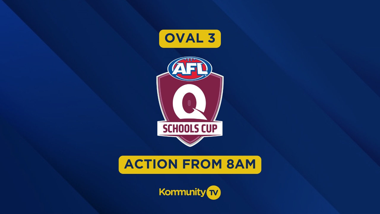 Live: 2024 AFLQ Schools Cup State Finals Day 3 - Oval 3