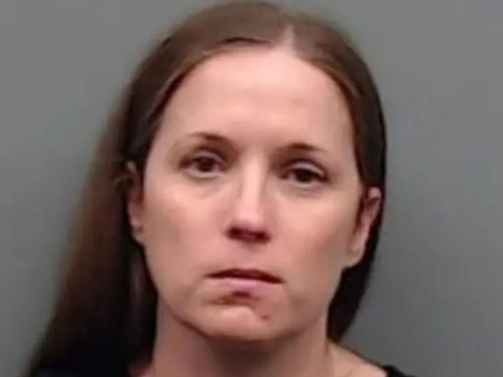 Catherine Guziejka is accused of abusing six toddlers at a Texas daycare. Picture: Smith County Jail Records