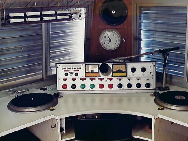 Those were the days ... back in 1984, this is what the inside of the station’s original broadcast panel looked like.