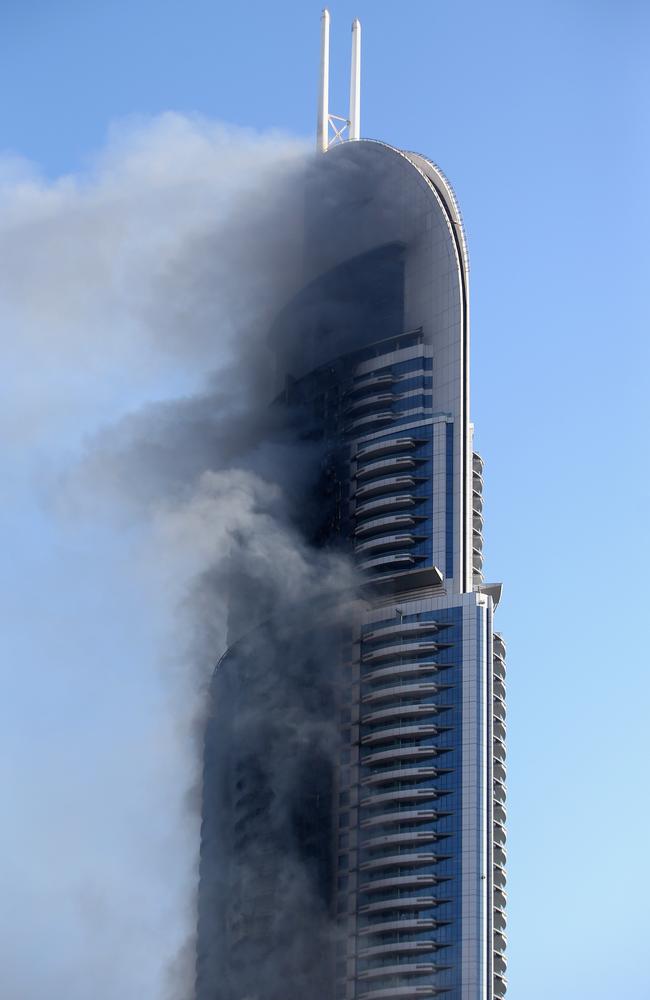 Dubai Fire At Address Downtown: Photographer’s Narrow Escape | News.com ...