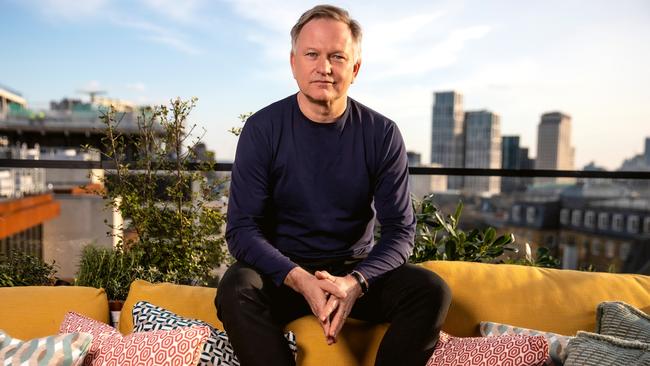 Nick Jones the founder and owner of Soho House pictured on the roof top bar at the new Soho house at 180 The Strand in Central London. Picture: The Times/News Licensing