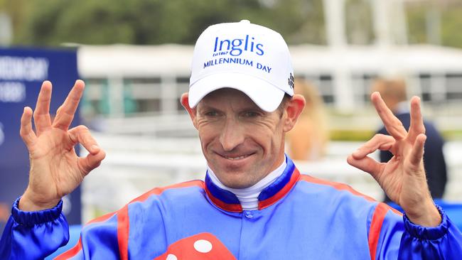 Hugh Bowman could finish with a flurry of winners on Wednesday. Picture: Getty Images